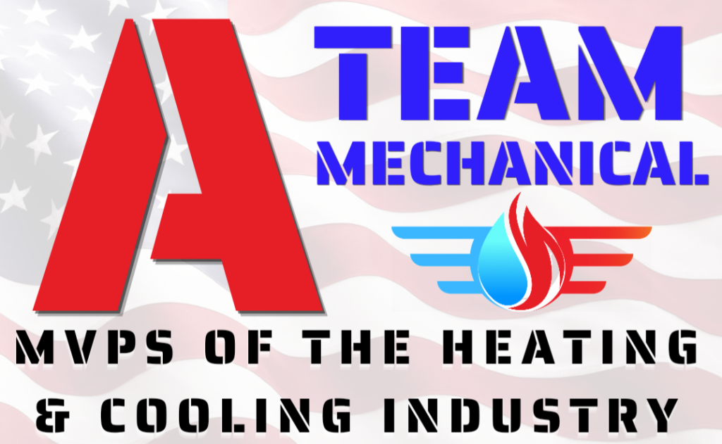 A Team Mechanics logo heating and cooling company in battle creek, mi hvac services